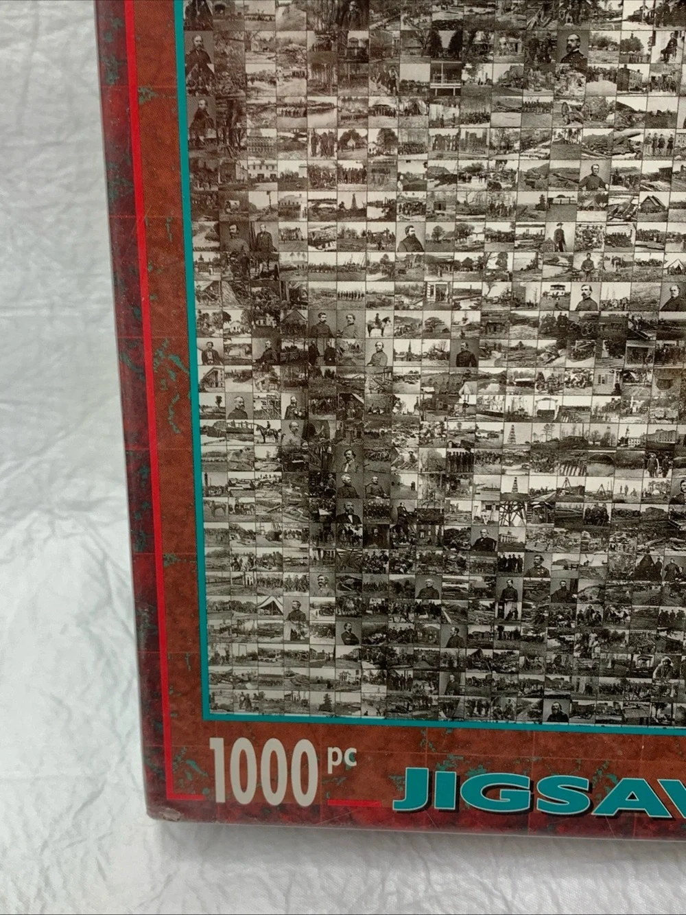 Abraham Lincoln Photomosaics 1000 Piece Jigsaw Puzzle Robert Silvers NEW Sealed!